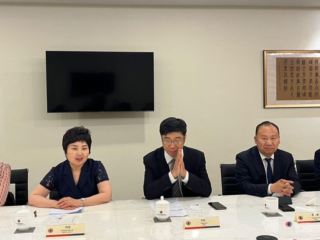 Courtesy Call by Henan CCPIT